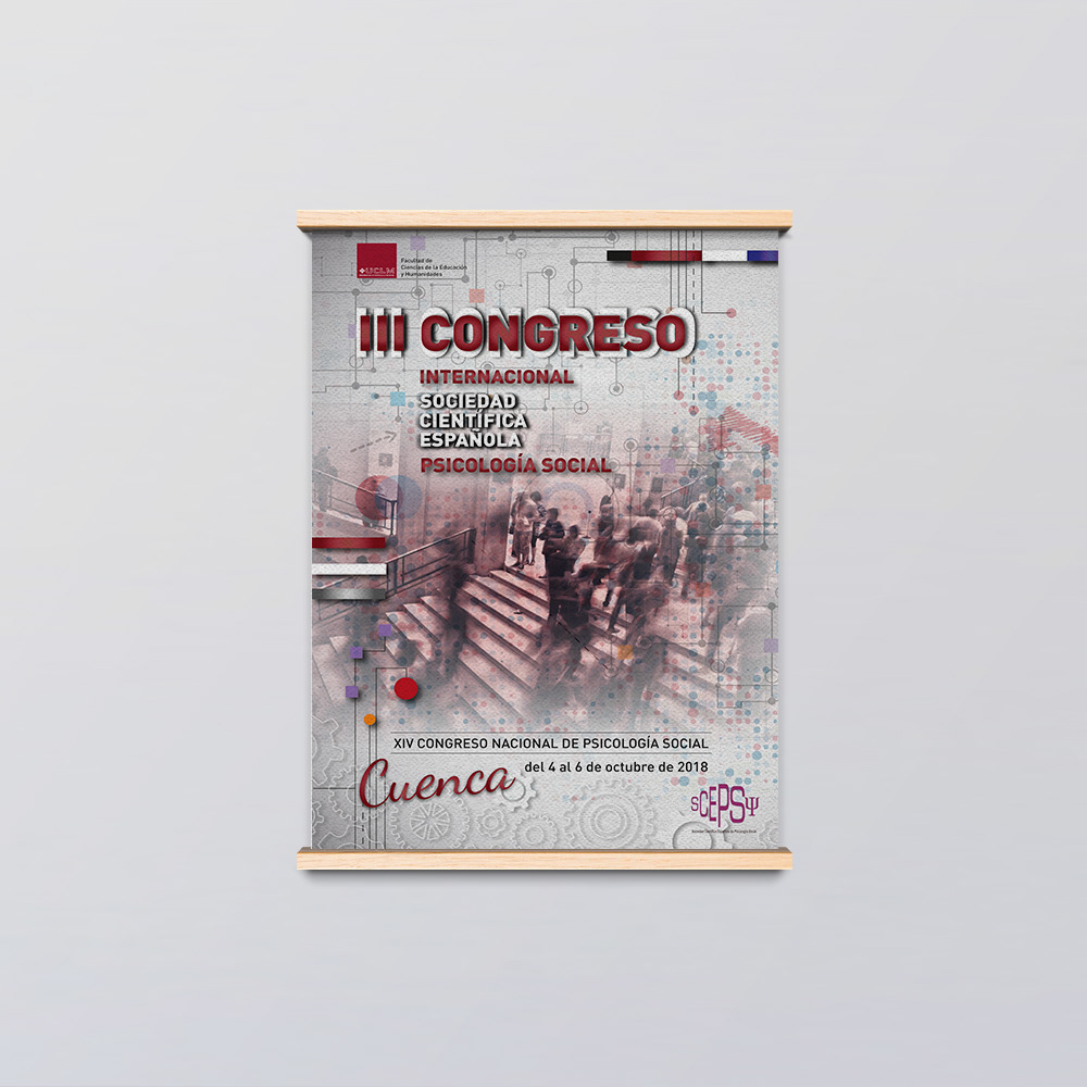 Proyecto - Cartel III Congreso Internacional de la Sociedad Científica Española de Psicología Social