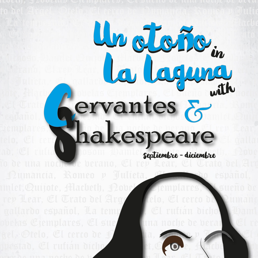 Proyecto - Cartel Un otoño in La Laguna with Cervantes & Shakespeare