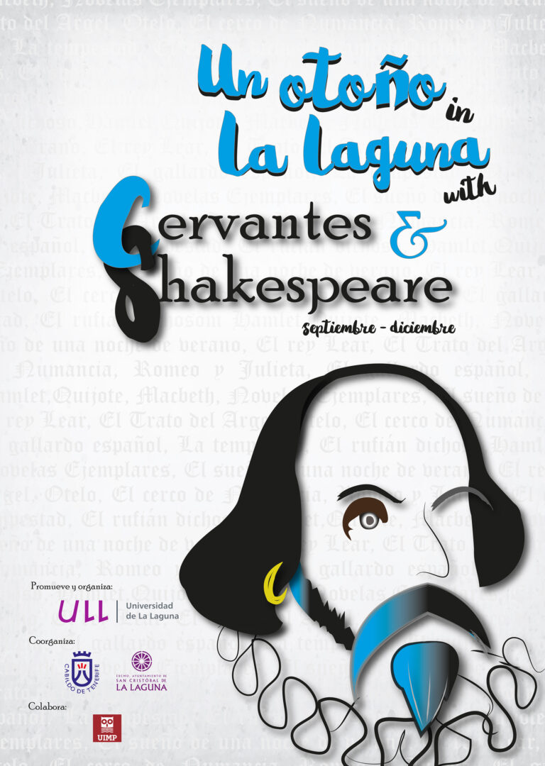 Proyecto - Cartel Un otoño in La Laguna with Cervantes & Shakespeare